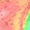 Honeywood topographic map, elevation, terrain