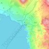 Rubavu topographic map, elevation, terrain