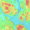 Sigtuna topographic map, elevation, terrain