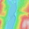 Moyie topographic map, elevation, terrain