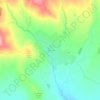 Starosel topographic map, elevation, terrain