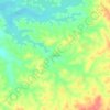 Swedon topographic map, elevation, terrain