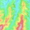 Les Chambosses topographic map, elevation, terrain