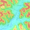Brady topographic map, elevation, terrain