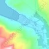 Dundonnell topographic map, elevation, terrain