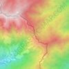 Bikeybhanjan topographic map, elevation, terrain