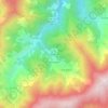 Foz dos Barreiros topographic map, elevation, terrain