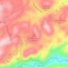 Cedar Mountain topographic map, elevation, terrain
