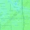 Hibiscus Point Mobile Home Park topographic map, elevation, terrain