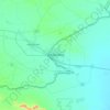 Poipet topographic map, elevation, terrain