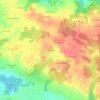 Gonnec topographic map, elevation, terrain