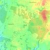 Zdrój topographic map, elevation, terrain