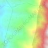 Planes de Churune topographic map, elevation, terrain