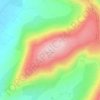 Turlough Hill topographic map, elevation, terrain