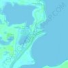 Hollands Landing topographic map, elevation, terrain