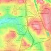 Centurion topographic map, elevation, terrain