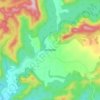 Thma Bang topographic map, elevation, terrain