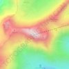 Schilthorn topographic map, elevation, terrain