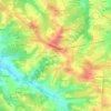 Baqué topographic map, elevation, terrain