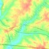 Boston topographic map, elevation, terrain