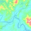 Di Lăng topographic map, elevation, terrain