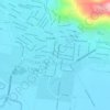 Alameda topographic map, elevation, terrain