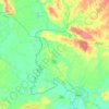 Doet topographic map, elevation, terrain