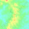 Bethesda topographic map, elevation, terrain