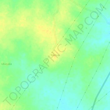 Mehra topographic map, elevation, terrain