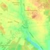 Ujazd topographic map, elevation, terrain