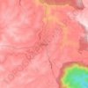 Dorrigo topographic map, elevation, terrain