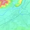 Bouyssou Redon topographic map, elevation, terrain