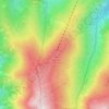 Yastrebets topographic map, elevation, terrain