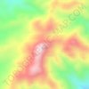 Tanete Tapajanji topographic map, elevation, terrain