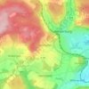 Gershasen topographic map, elevation, terrain