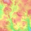 Böttingen topographic map, elevation, terrain