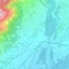 Meano topographic map, elevation, terrain