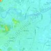 Wiang Chiang Rai topographic map, elevation, terrain