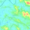 Ramamangalam topographic map, elevation, terrain