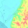 Fort Adams topographic map, elevation, terrain