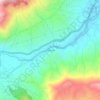 Yarumito topographic map, elevation, terrain
