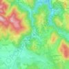 Tran topographic map, elevation, terrain