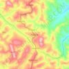 Rubona topographic map, elevation, terrain