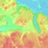 Ekeby topographic map, elevation, terrain
