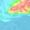 Burry Port topographic map, elevation, terrain
