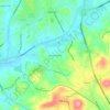 British Woods topographic map, elevation, terrain