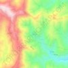 Fórneas topographic map, elevation, terrain