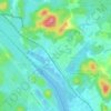 City of Knowledge topographic map, elevation, terrain