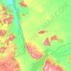 Nong Nam Sai topographic map, elevation, terrain