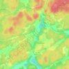 Hållsättra topographic map, elevation, terrain